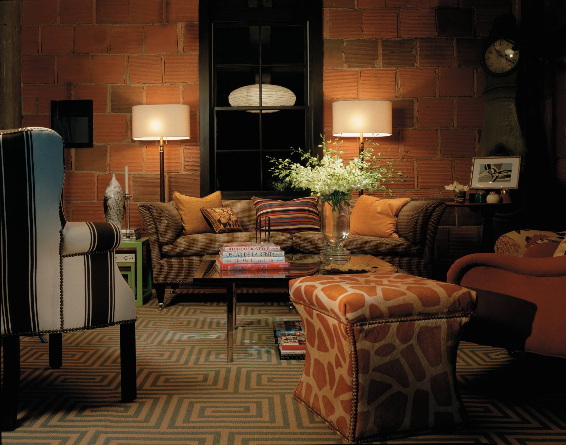 Quantum Electric Lutron Lighting Lounge at Night